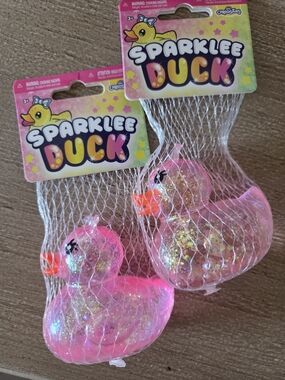 orb Curiosities Glitter Ducky Squishy 11$each